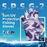 Farbe: Grau | Seibertron S.P.S.G-2 UPF100 Sonnenschutz-Angelhandschuhe Bild 05