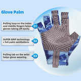 Farbe: Blau | Seibertron S.P.S.G-2 UPF100 Sonnenschutz-Angelhandschuhe Bild 11