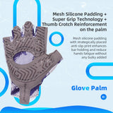 Farbe: Grau | Seibertron S.P.S.G-3 UPF100 Sonnenschutz-Fingerhandschuhe für Radsport Bild 07