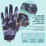 Farbe: Schwarz | Seibertron S.P.S.G-4 UPF100 Sonnenschutz-Reithandschuhe, Bild 02