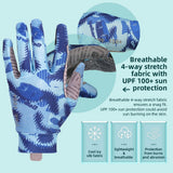 Farbe: Blau | Seibertron S.P.S.G-4 UPF100 Sonnenschutz-Reithandschuhe Bild 10