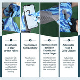 Farbe: alle | Seibertron S.P.S.G-5 UPF100 Sonnenschutz-Frisbeescheiben-Handschuhe Bild 03