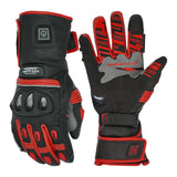 color:White | Seibertron Rechargeable Heated Gloves waterproof windproof heated gloves for winter outdoor use image 12