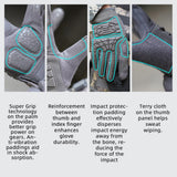 Farbe: Grau | Seibertron T.F.F.I.G 2.0 taktische Handschuhe mit ganzen Fingern Bild 09