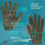 Farbe: Armeegrün | Seibertron T.F.F.I.G 2.0 Taktische Handschuhe mit voller Fingerlänge Bild 12
