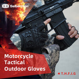Farbe: Schwarz | Seibertron T.H.F.I.G 2.0 taktische Handschuhe mit halben Fingern Bild 03