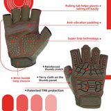 Farbe: Armeegrün | Seibertron T.H.F.I.G 2.0 Halbfinger taktische Handschuhe Bild 12