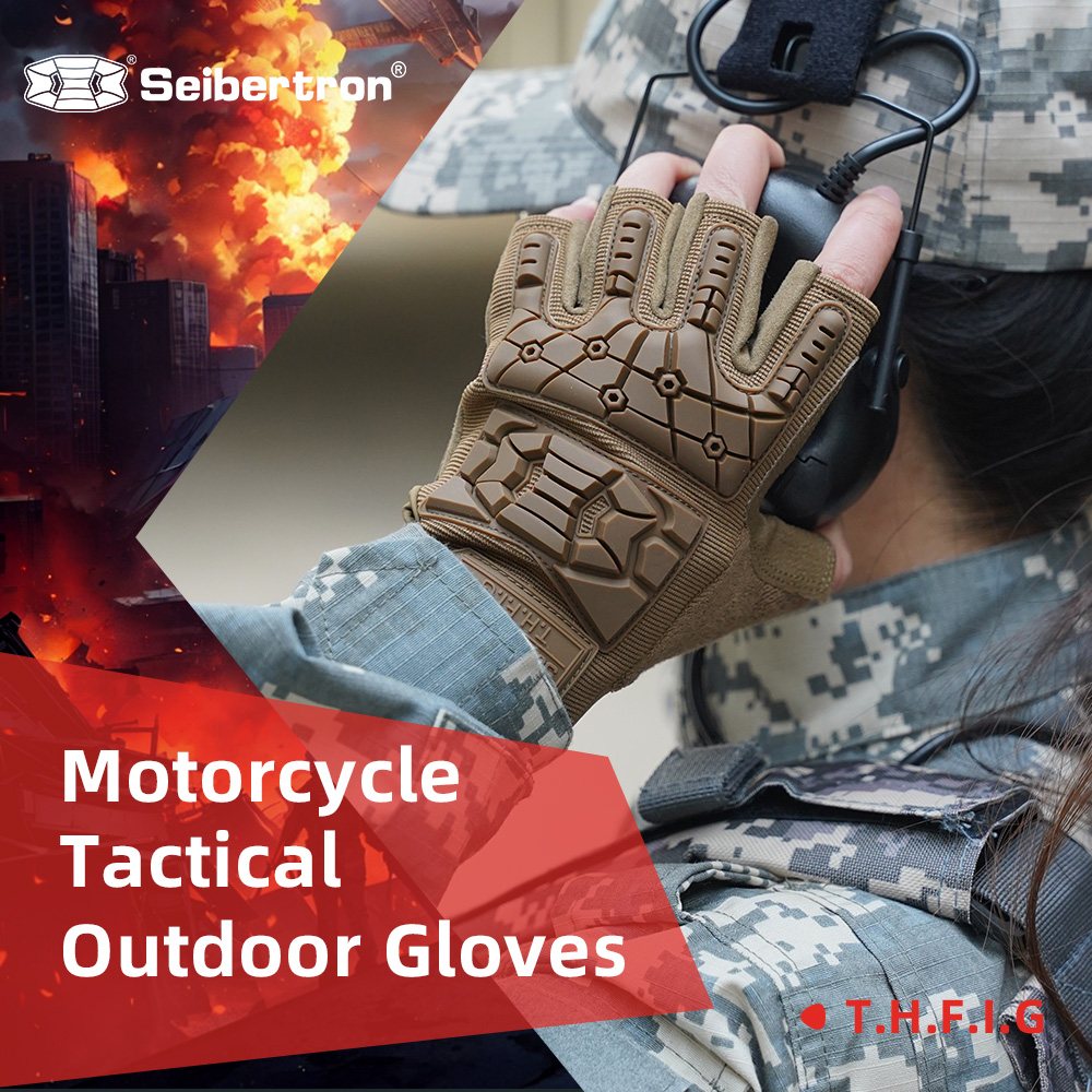 Farbe: Coyote | Seibertron T.H.F.I.G 2.0 Halbfinger-Taktikhandschuhe Bild 15