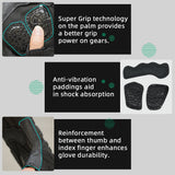Farbe: Schwarz | Seibertron T.T.F.I.G 2.0 Taktische Handschuhe mit drei Fingern Bild 04