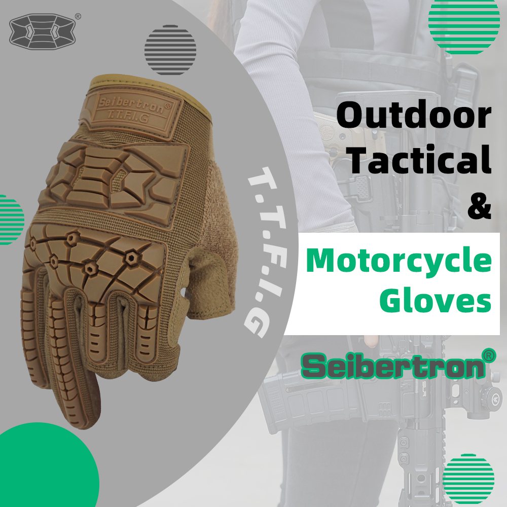 Farbe: Coyote | Seibertron T.T.F.I.G 2.0 taktische Handschuhe mit drei fingerlosen Bild 14