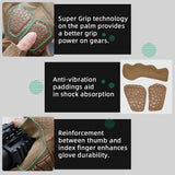 Farbe: Coyote | Seibertron T.T.F.I.G 2.0 taktische Handschuhe mit drei fingerlosen Bild 16