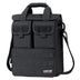 Seibertron Erweiterbare 14" Laptop-Wasserfeste Messenger-Tasche mit mehreren Taschen & Fächern – als Messenger-Tasche tragbar — Schwarz style thumbnail
