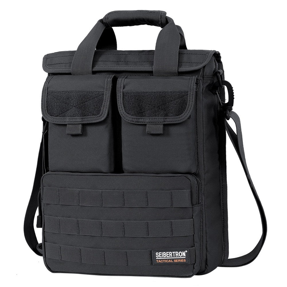 Seibertron Erweiterbare 14" Laptop wasserdichte Messenger-Tasche mit mehreren Taschen und Fächern – als Messenger-Tasche tragbar – SeibertronAutoteile und Zubehör522010207908