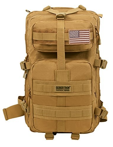 Wasserdichter Rucksack, ideal zum Wandern bei Regenwetter.