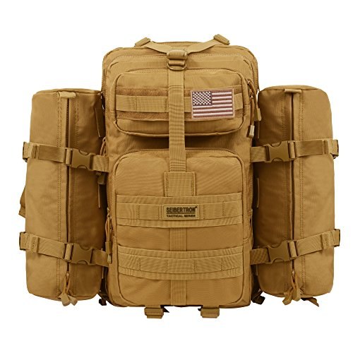 Leichter Rucksack aus wasserabweisenden Materialien für den Outdoor-Einsatz.
