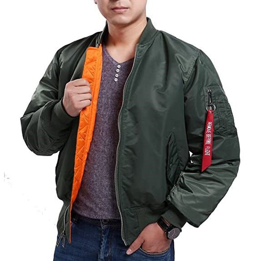 Seibertron Herren MA - 1 Bomber-Flugjacke wasserdicht/wasserabweisend - SeibertronApparel602201113598