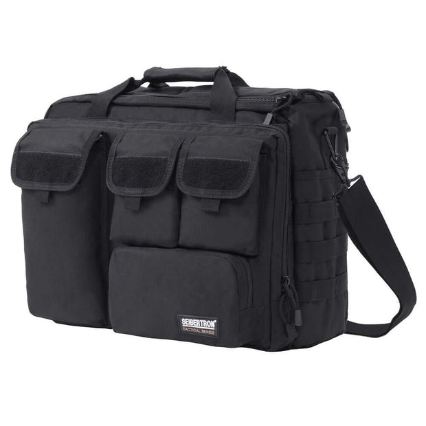 Seibertron Pro-Multifunktions-Umhängetasche Passend für 14.1" oder 17.3" Laptop