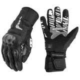 Seibertron SPW - 2 Carbonfaser-Hartknöchel, wasserdichte Touchscreen-Leder-Motorradhandschuhe - SeibertronAutomotive Parts and Accessories